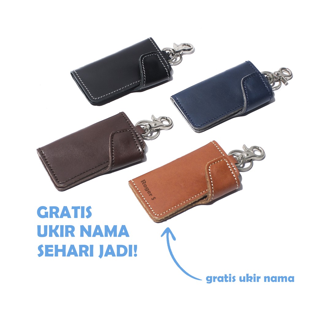 Dompet Stnk Mobil Motor Gantungan Kunci Slim Lipat Dua