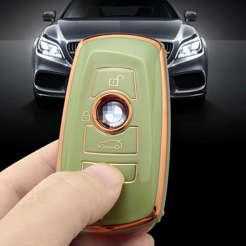Case Gantungan Kunci Mobil Bahan Silikon Untuk BMW 5 7 Series G11 G12 G30 G31 G32 i8 I12 I15 G01 X3 G02 X4 G05 X5 G07 X7