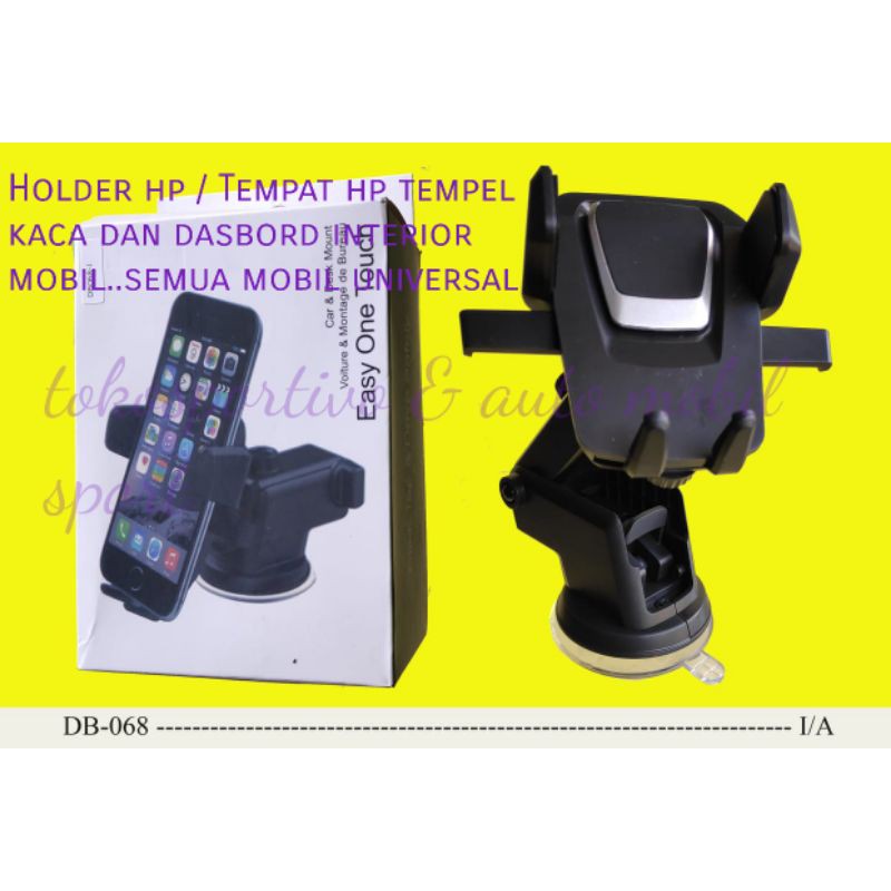 Holder HP / Tempat HP / Car holder hp Mobil universal tempel kaca dan dashboard