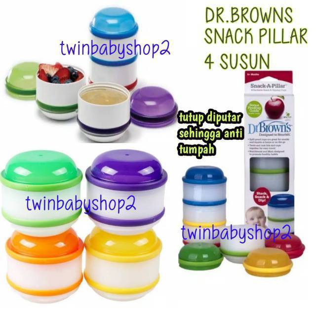 SNACK PILLAR DR.BROWN 4 SUSUN