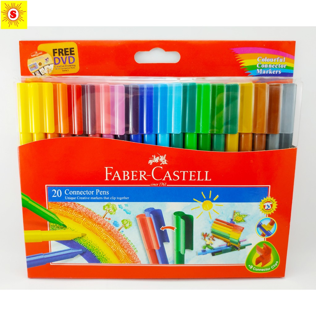 

Faber-Castell Connector Pen 20 Warna