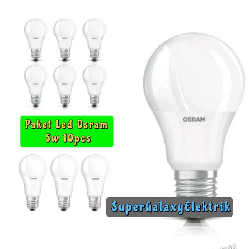 Promo Paket Led Osram 5Watt 10pcs / Led Osram 5Watt 10pcs