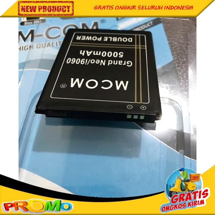TERBARU BATERAI SAMSUNG GRAND NEO PLUS GT-I9060 I9060 DOUBLE DOBEL POWER MCOM BOLEH RESELLER