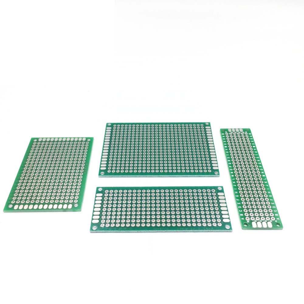 Papan Sirkuit Cetak Agustina 2x8cm 3x7cm Double Side Circuit Board Test Protoboard 5x7 4x6 3x7 2x8cm 5x7cm Papan Tempat Roti