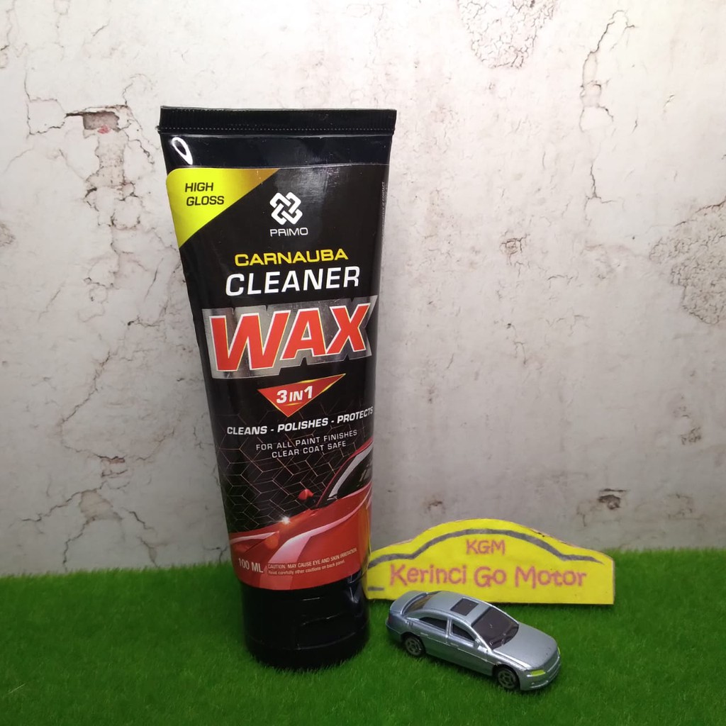 Obat Poles Mobil Motor PRIMO Carnauba Cleaner Wax 100 ml - Cleaner Wax