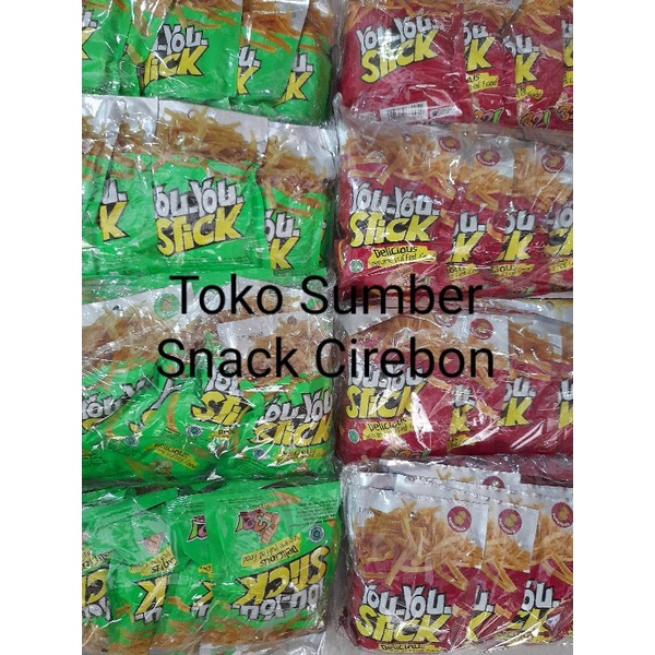 

Kripik youyou stick isi 10 bungkus