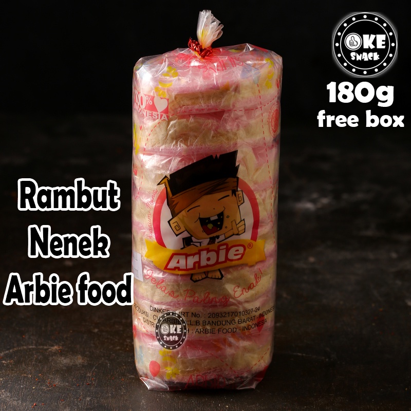 Arbie Aromanis Gulali Rambut nenek 170g