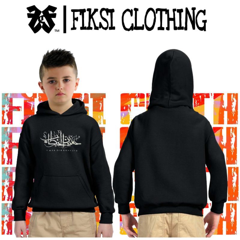 Jaket Swwater Hoodie Anak Umar Bin Khattab - Fiksi Clothing