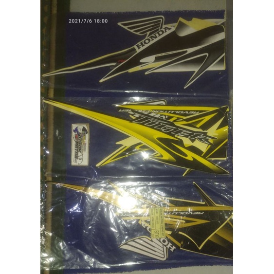 Sticker lis striping Honda TIGER NEW REVO | stiker motor tiger new