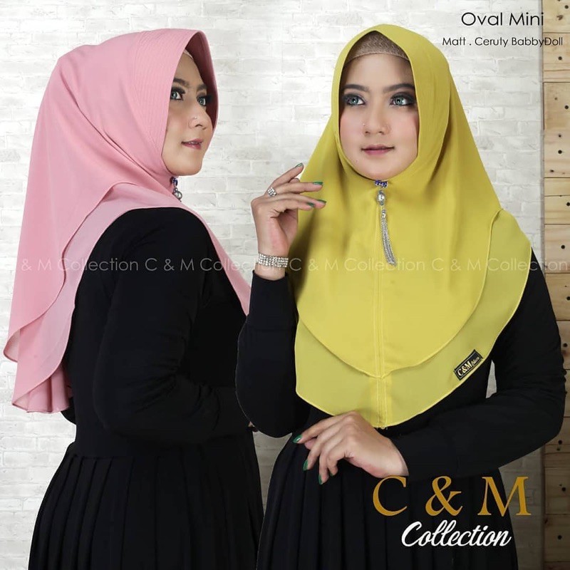Jilbab Khimar Oval Mini