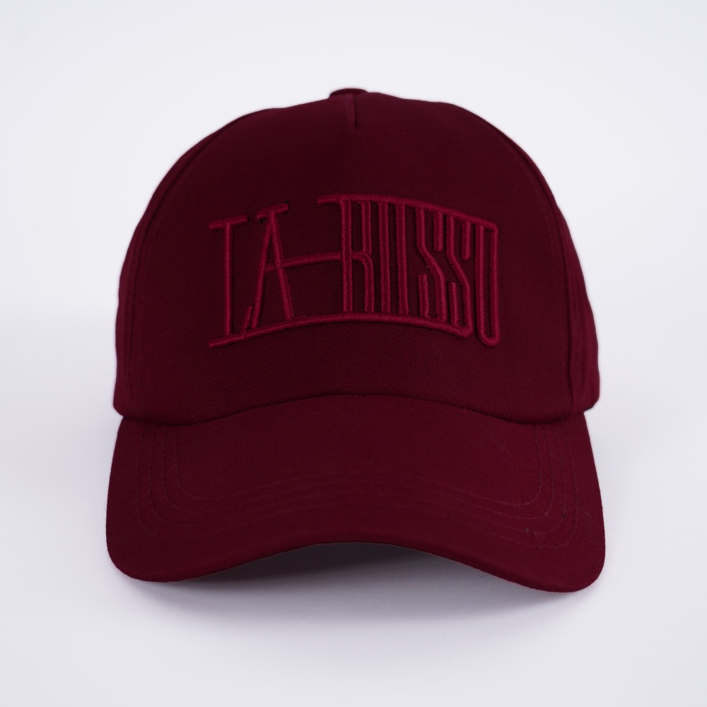 LARUSSO Topi Baseball Bordir Maroon