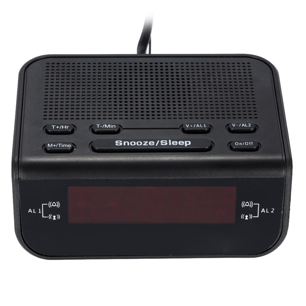 Jam Meja/Alarm/Weker/ LED Digital Clock dengan FM Radio