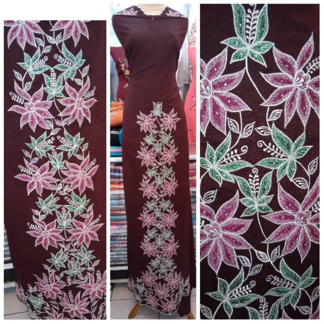 Gamis bordiran bukittinggi