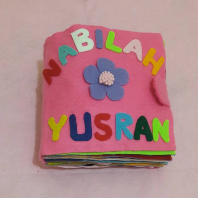 BusyBook Flanel Mainan Edukatif Anak 23 halaman