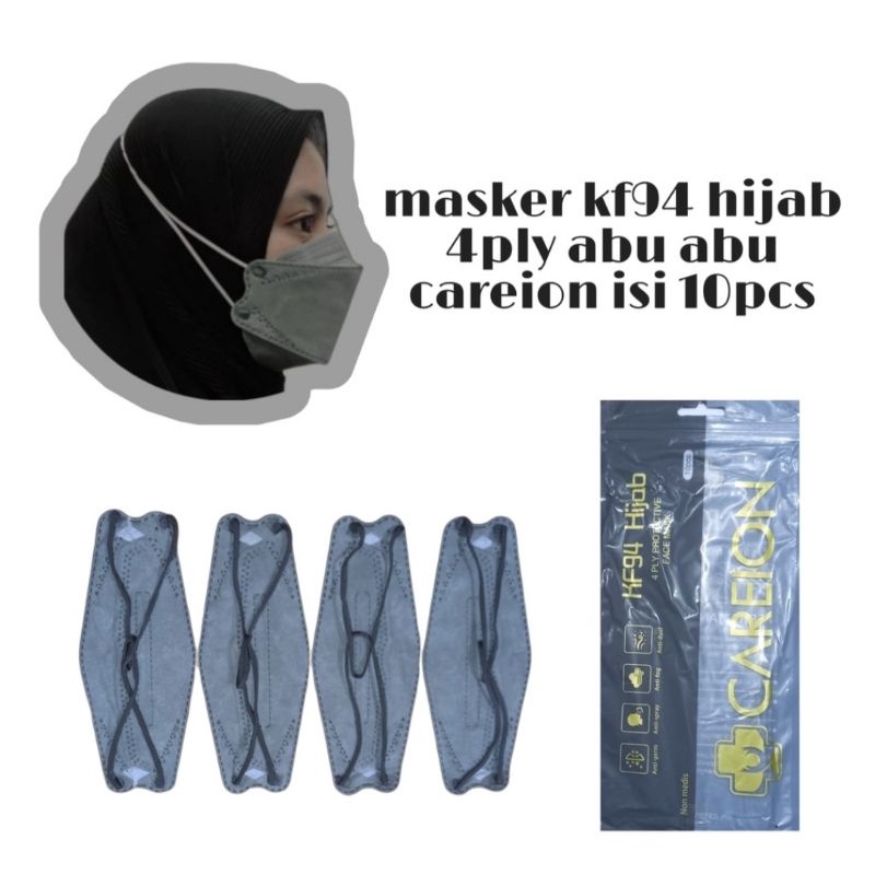 MASKER KF94 HIJAB ISI 10/PACK (varian)