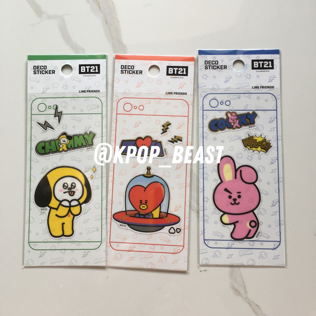 [READY] BT21 Official /Original Stickers, Deco Stickers Journaling Stationary