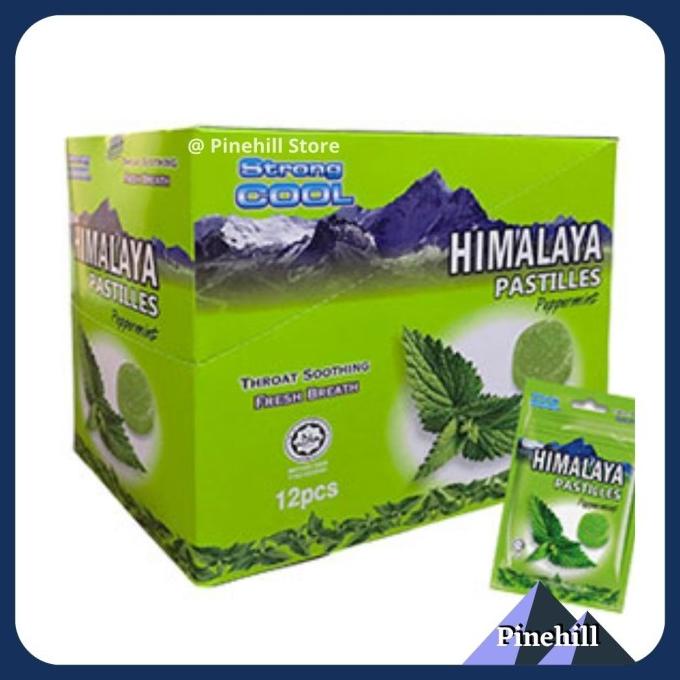 

Himalaya Himalayan Pastilles Peppermint - Permen Himalaya Pastiles