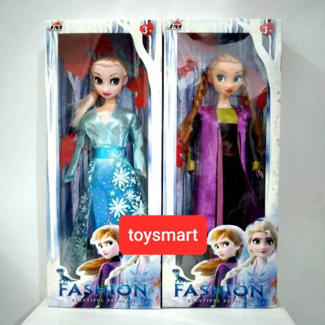  Mainan  boneka barbie frozen  elsa  anna fashion Shopee 
