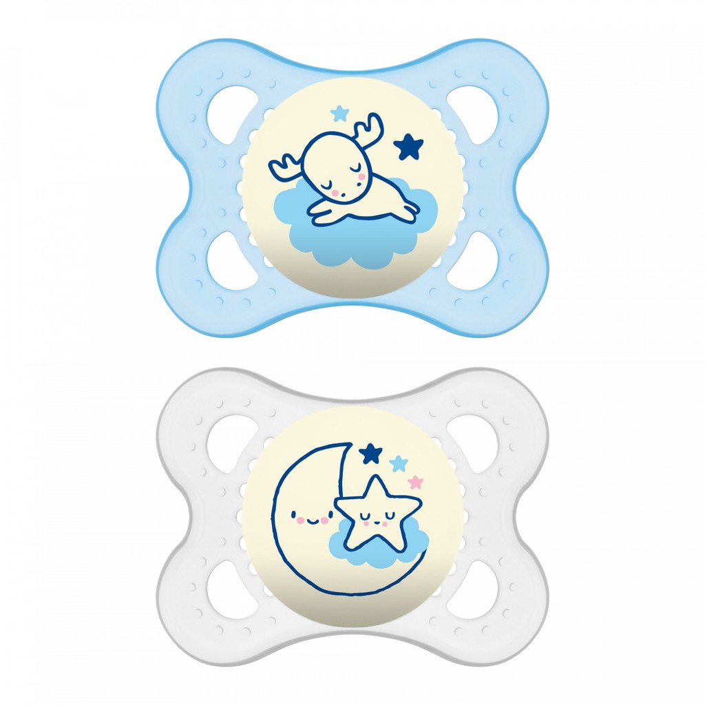 Kompeng Bayi - MAM Pacifier Night 0m+ Glow In The Dark - Empeng Bayi