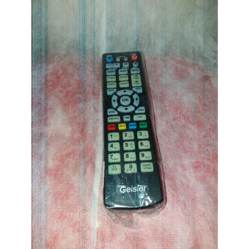 Remot DVD karaoke geisler