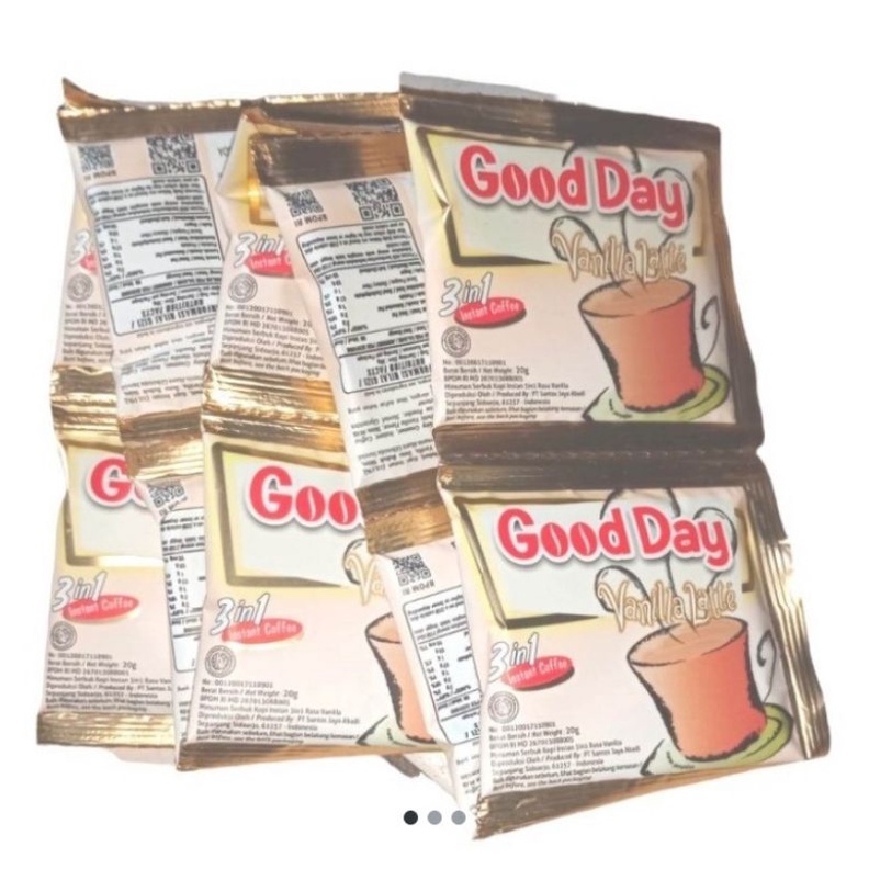 

Good day vanila latte 10 sachet