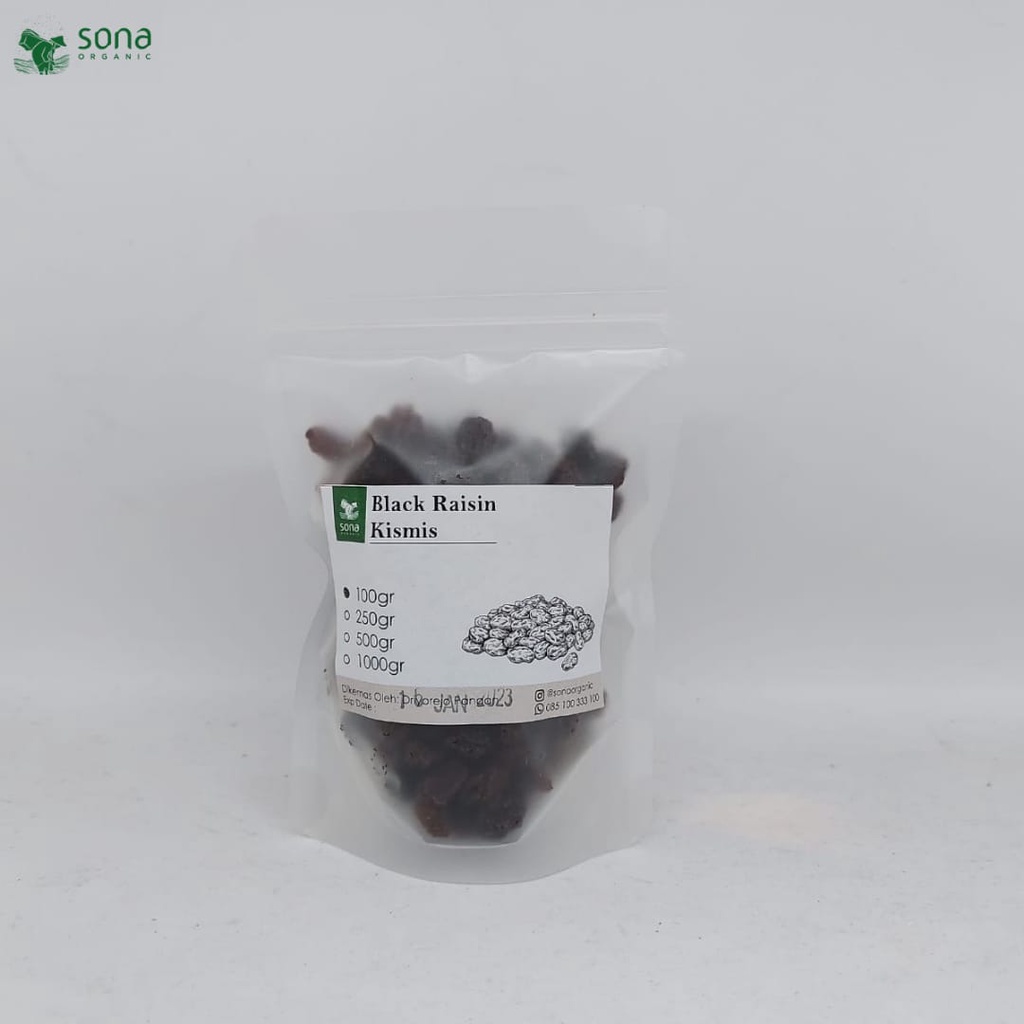 

Black Raisin kismis hitam 100 gr