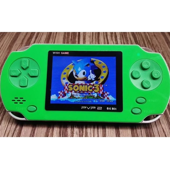 Murah PVP wish game 64 bit(Sonic 3) Game bot layar besar Game Boy layar besae Gameboy Gamebot Video 