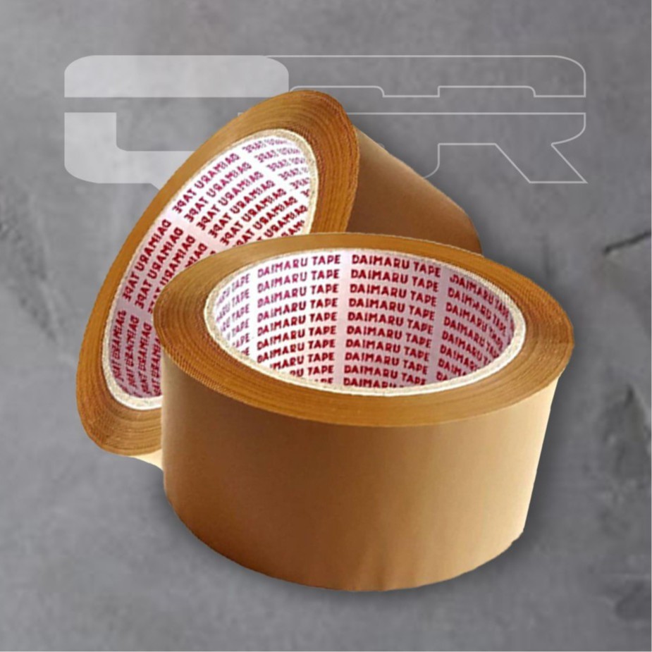 

Daimaru Solasi Isolasi Selotip Lakban Coklat Daimaru 48mm x 90Y 48 mm 2 inch 2