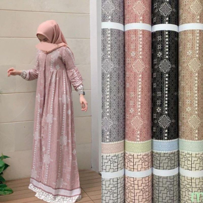 GAMIS RAYON VISCOSE MOTIF LD 110