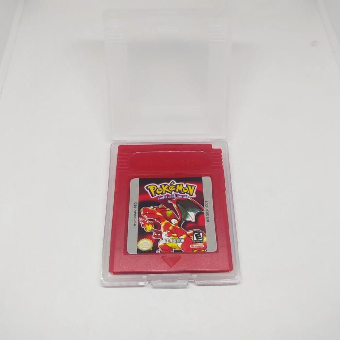 Kaset Gameboy Color GBC DMG GBA Pokemon Red Version Cartridge Retro