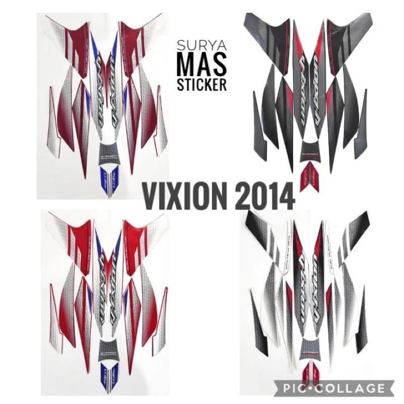striping vixion 2014 stiker les bodi motor yamaha vixion