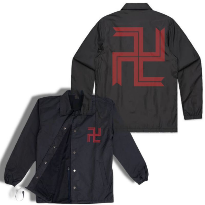 jaket coach TOKYO MANJI LOGO | ANIME JACKET WINDBREAKERS | PRIA WANITA