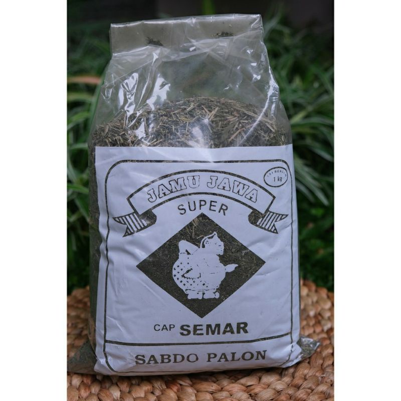 

Daun Sambiroto Cap Semar Super ( Setengah Halus ) - Sabdo Palon ( Berat 1 kg )