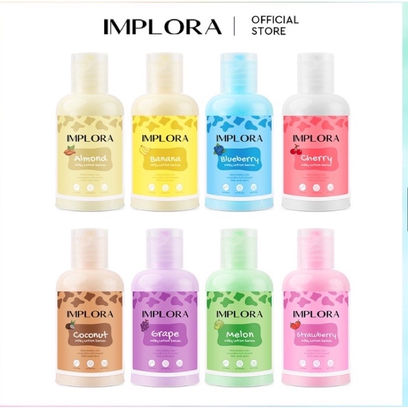 &lt;o.ox&gt; implora milky lotion 60 ml - lotion milky implora - body serum milky implora 60ml