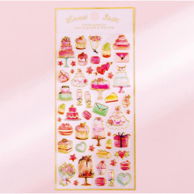 

STIKER TIMBUL 3D GLITTER MAGIC - SWEETHEART CAKE