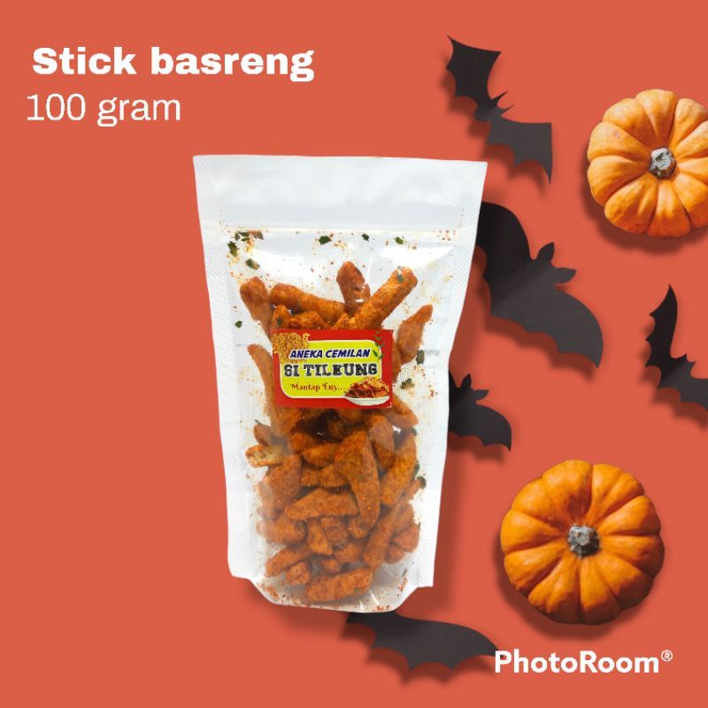 Stik basreng 100 gram cemilan pedas