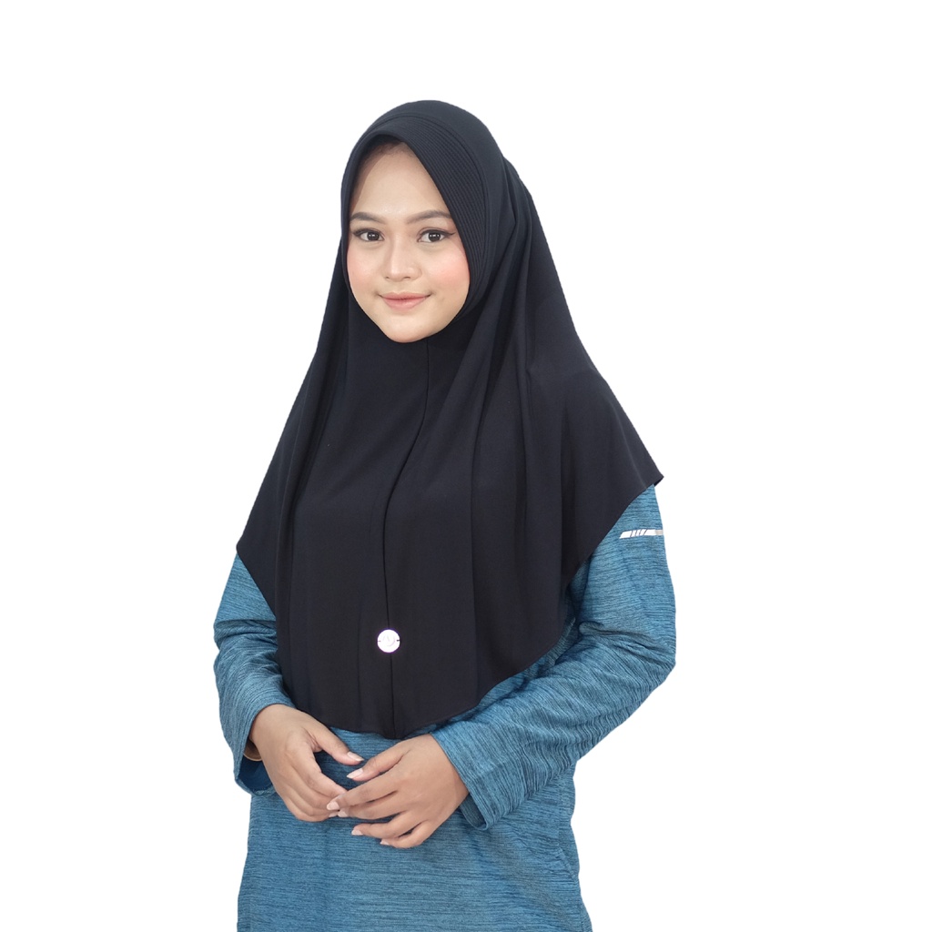 Sovva Label - Hijab Adasha Sport Instan Bahan Jersey Premium-Sport Pet All Size