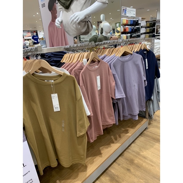 kaos oversize uniqlo polos jastip