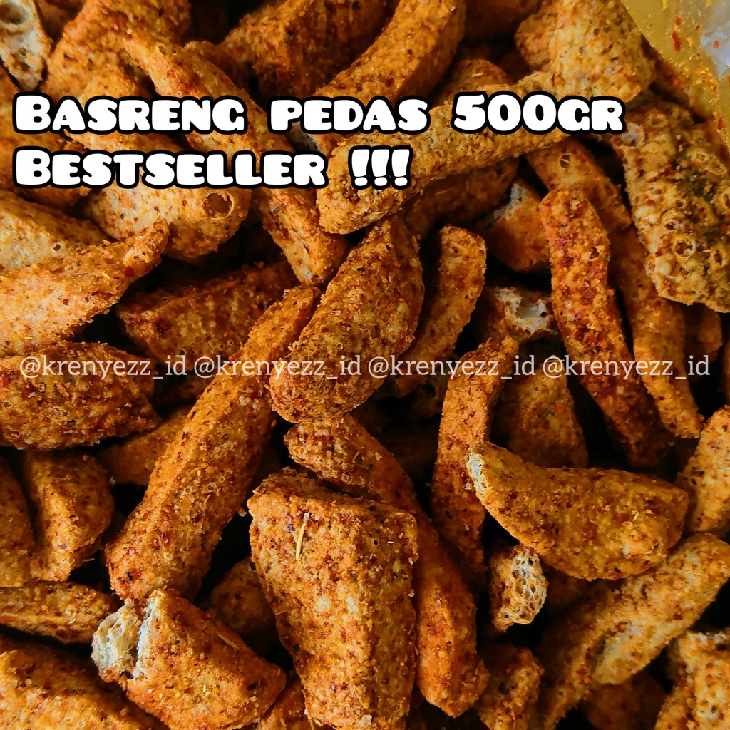 BASRENG 500gr / BASO GORENG / BASRENG PEDAS / BASRENG KRENYEZZ-1