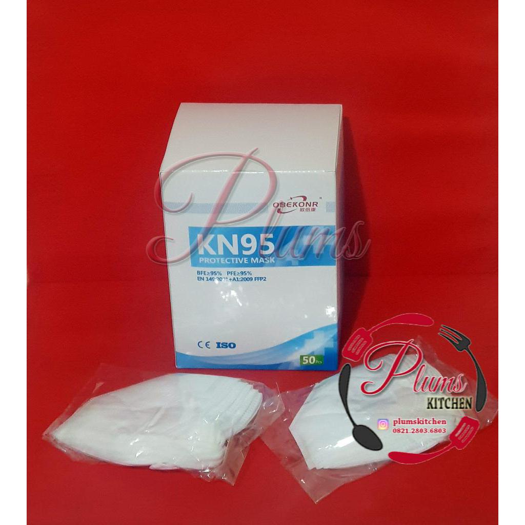 Masker KN95 5PLY Obekonr ISO 1 Box isi 50pcs