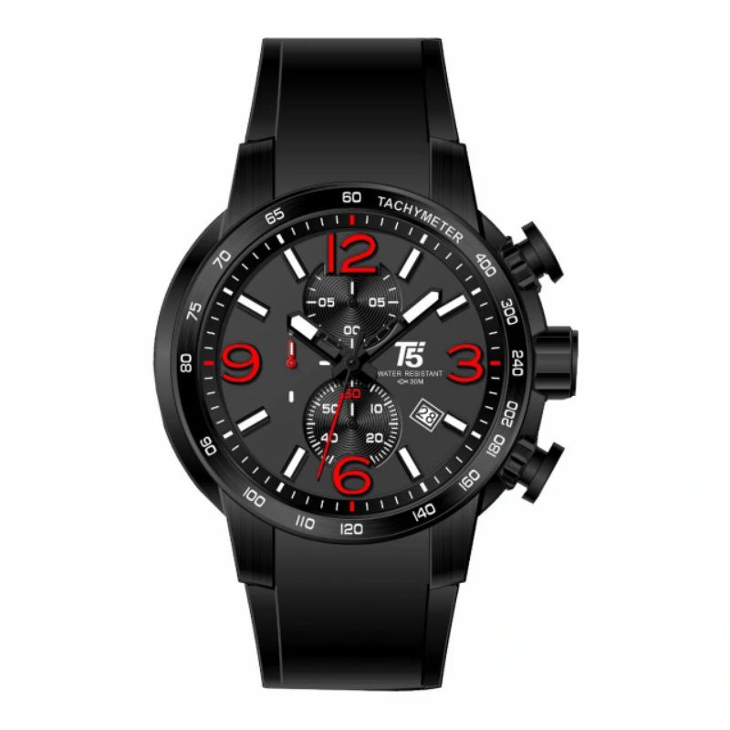 JAM TANGAN PRIA CHRONOGRAPH T5 H3450G.SAH ORIGIANAL/T5 H3450/JAM PRIA T5 ORIGINAL/T5 H3450 TERBARU/T5 H3450 TERMURAH/T5 JAM PRIA