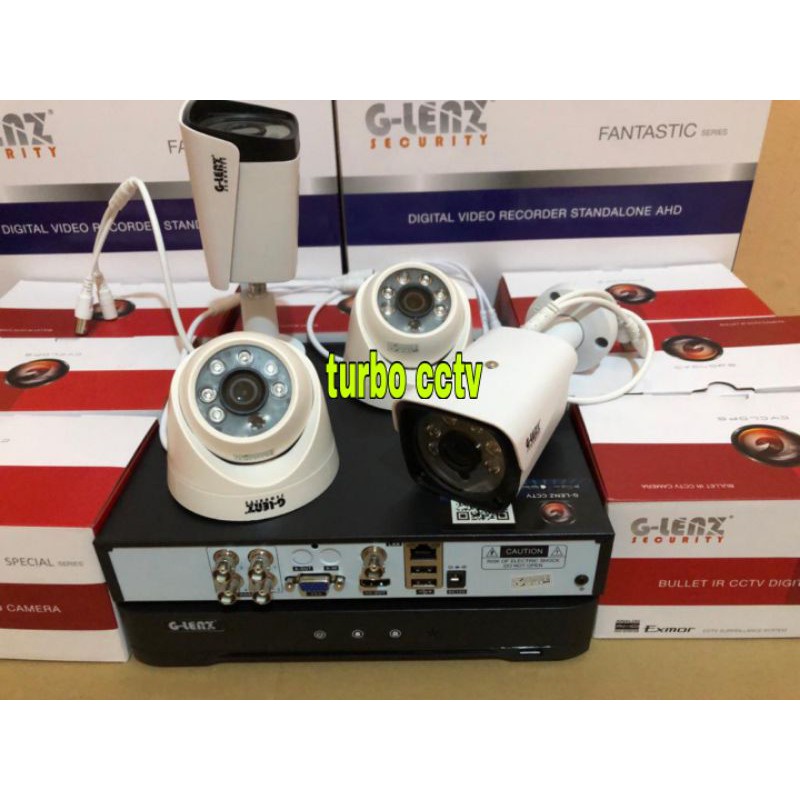 PAKET CCTV 4CH FULL OUTDOOR 4MP FULL HD 1080P KUALITAS DI JAMIN BAGUS