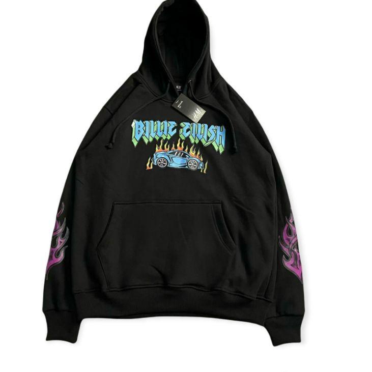 Banyak Dipakai.. Hoodie h&m Billie Eilish Sweater Jaket Fulltag dan Label