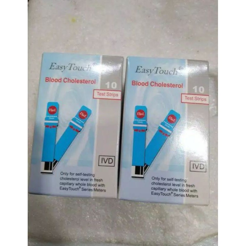Refill Easy Touch Kolesterol - Strip Easy Touch Cholesterol - Stik Easy Touch Kolesterol