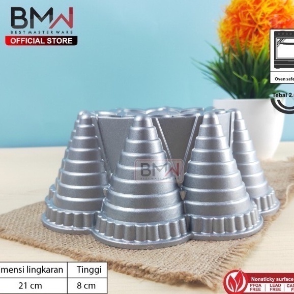 Loyang Cetakan Kue Moscow Pan Aluminium LIMITED BMW