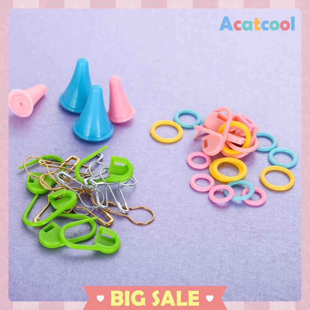 DIY Knitting Tools Crochet Yarn Hook Stitch Weave Accessories Supplies Case