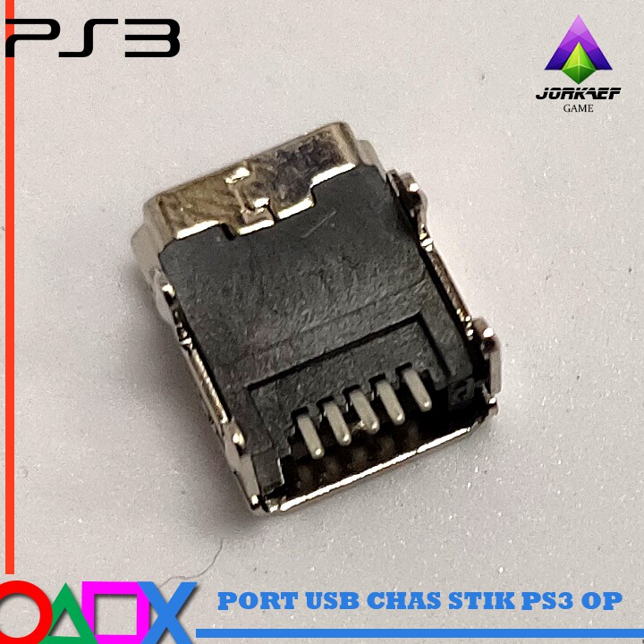 SOCKET USB TEGAK STIK PS3 ORI MESIN / SOCKET USB KOMBINASI STICK DS 3 / SOKET USB TIDUR PS 3