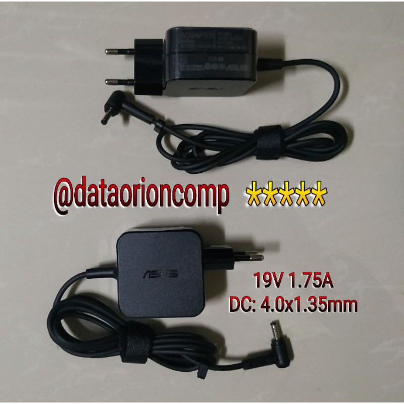 Adaptor Charger Asus Kotak 19V 1.75A DC 4.0*1.35 mm for Asus X200 X201 S200