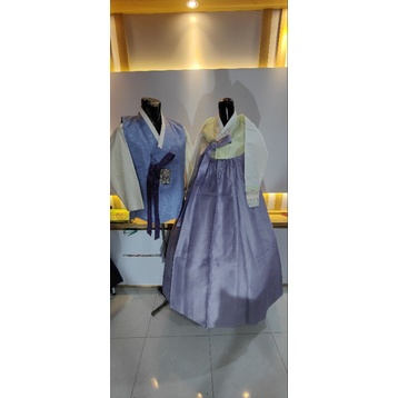 hanbok biru caupel