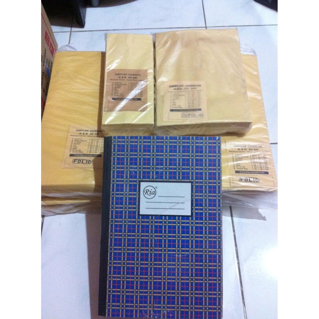 

Amplop Coklat KSK Folio / F4 (24x35cm)